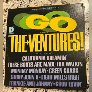 The Ventures "Go" Vinyl Album Cover_BST-8045 Dolton Records